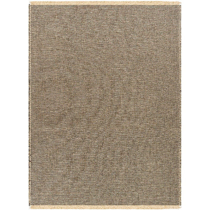 Kimi Solid and Border Charcoal Area Rug - Becki Owens x Livabliss