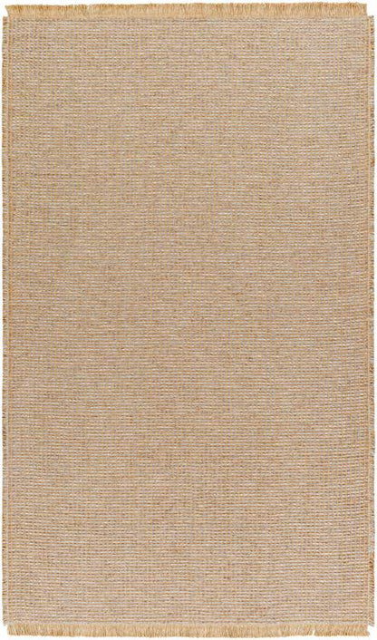 Kimi Solid and Border Taupe Area Rug - Becki Owens x Livabliss