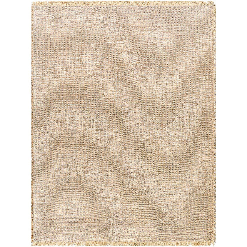 Kimi Solid and Border Taupe Area Rug - Becki Owens x Livabliss