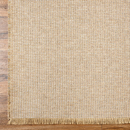 Kimi Solid and Border Taupe Area Rug - Becki Owens x Livabliss