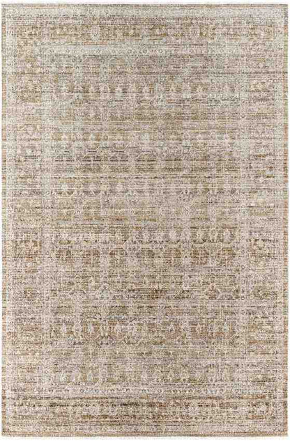 Margaret Traditional Dark Sage Washable Area Rug - Becki Owens x Livabliss