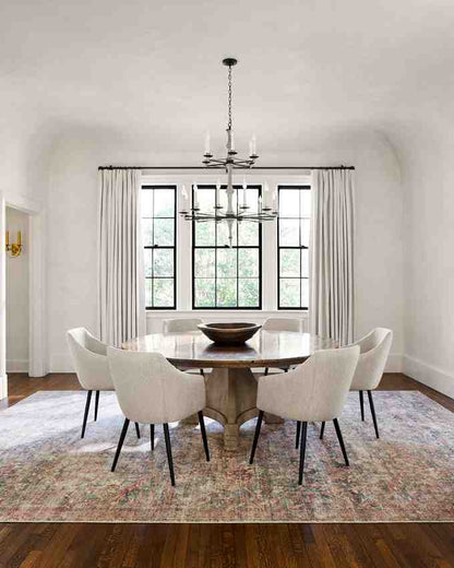 Marlene Traditional Burgundy/Olive Area Rug - Becki Owens x Livabliss