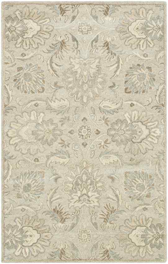 Lyon Traditional Pale Blue Area Rug