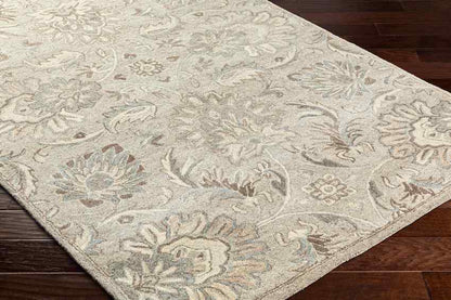 Lyon Traditional Pale Blue Area Rug