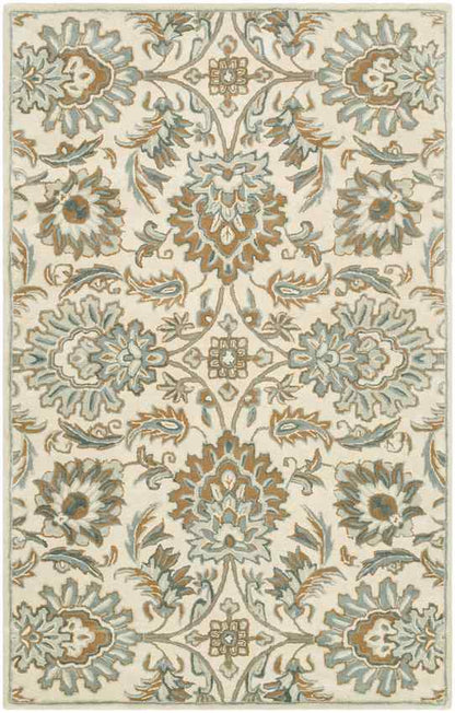 Lyon Traditional Ivory Area Rug