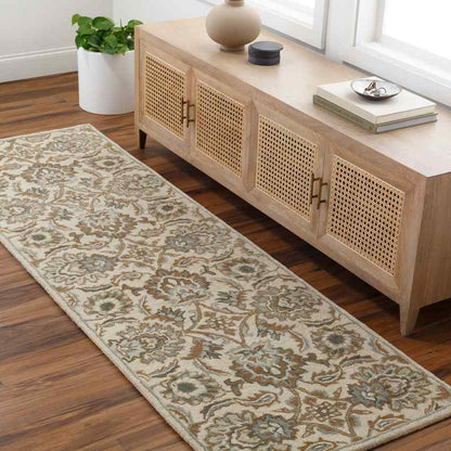 Lyon Traditional Ivory Area Rug