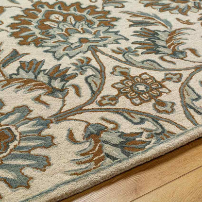 Lyon Traditional Ivory Area Rug