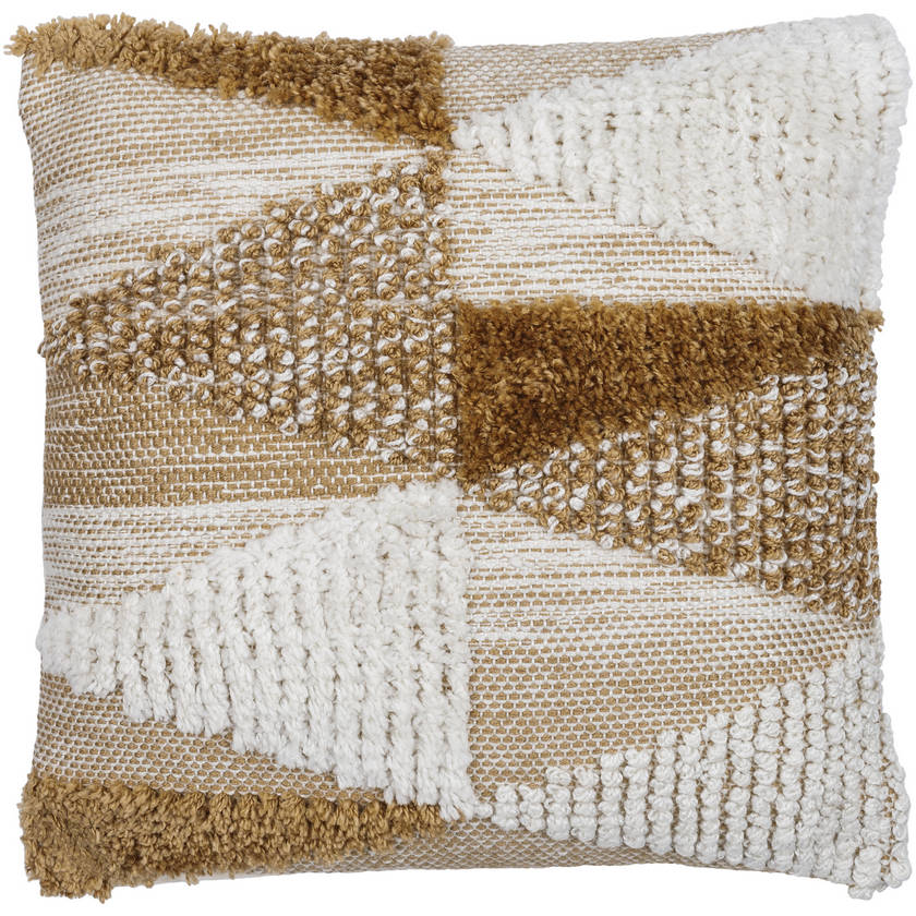 Laportia Dark Brown Pillow Cover