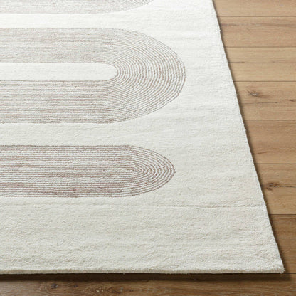 Carla Modern Taupe Area Rug