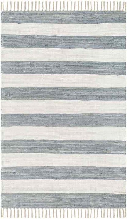 Kirby Modern Denim Area Rug
