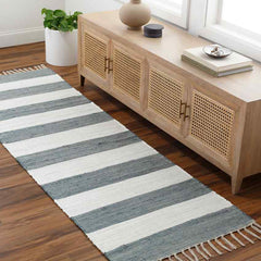 Kirby Modern Denim Area Rug