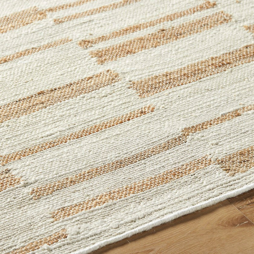 Oglethorpe Modern Light Beige Area Rug