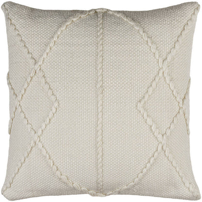 Lashala Light Silver Pillow Cover