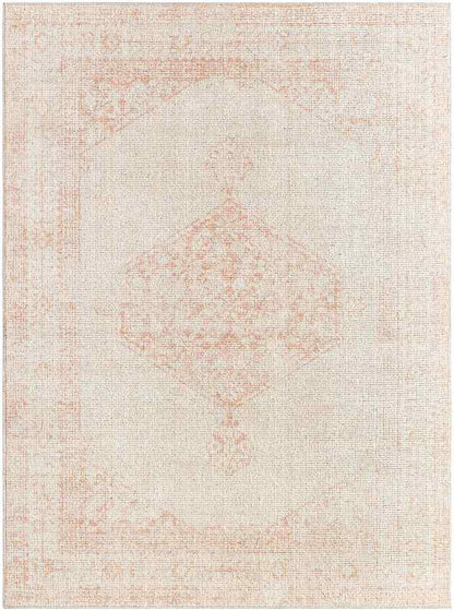 Kristeena Traditional Rust Area Rug