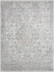 Zerrick Traditional Light Gray Area Rug