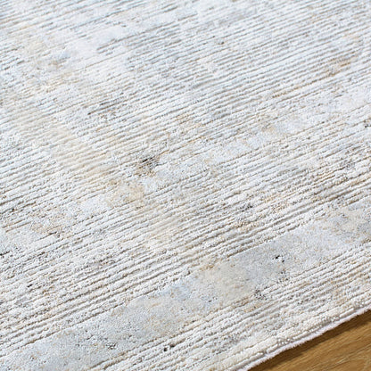 Zerrick Traditional Light Gray Area Rug