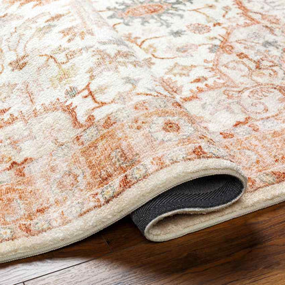 Heiereind Traditional Rust  Area Rug