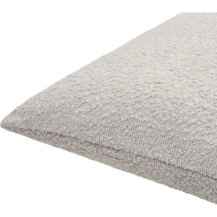 Jeanetta Medium Gray Pillow Cover