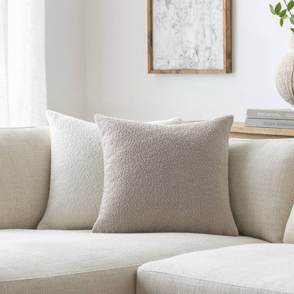 Jeanetta Light Beige Pillow Cover