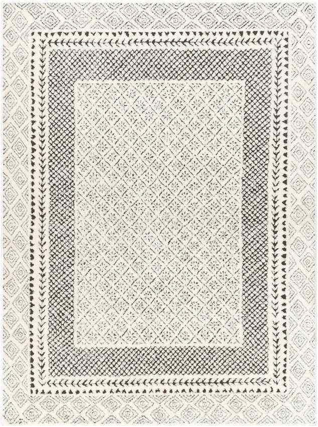 Vada Modern Ivory/Black Area Rug