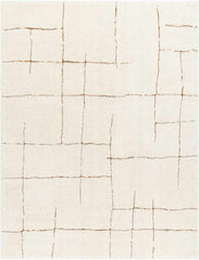 Alexsis Modern Ivory/Brown Area Rug