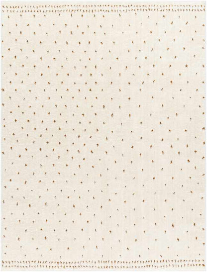 Monisha Modern Ivory/Brown Area Rug