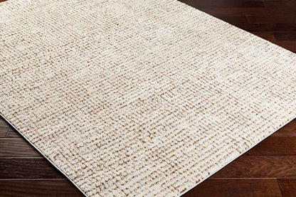 Lajoy Modern Ivory/Brown Area Rug