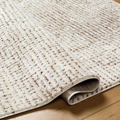 Lajoy Modern Ivory/Brown Area Rug