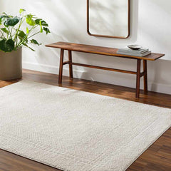 Vada Modern Ivory/Off-White Area Rug