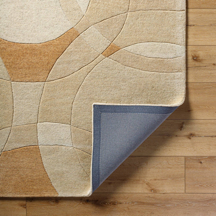 Besancon Modern Camel Area Rug