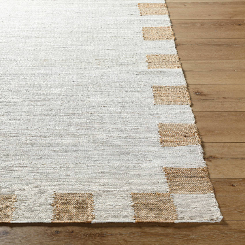 Roselle Cottage Light Silver Area Rug