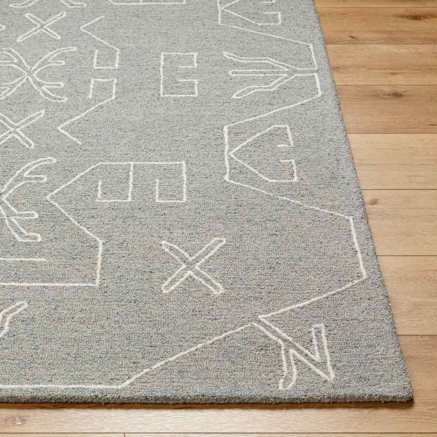 Sherrelle Cottage Medium Gray Area Rug