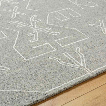 Sherrelle Cottage Medium Gray Area Rug