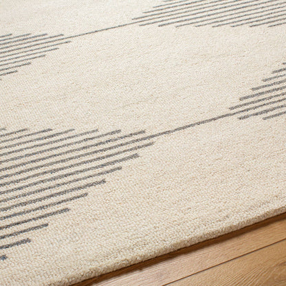 Kerkhof Modern Light Beige Area Rug