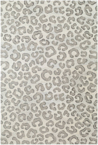 Gualberto Modern Light Silver Area Rug