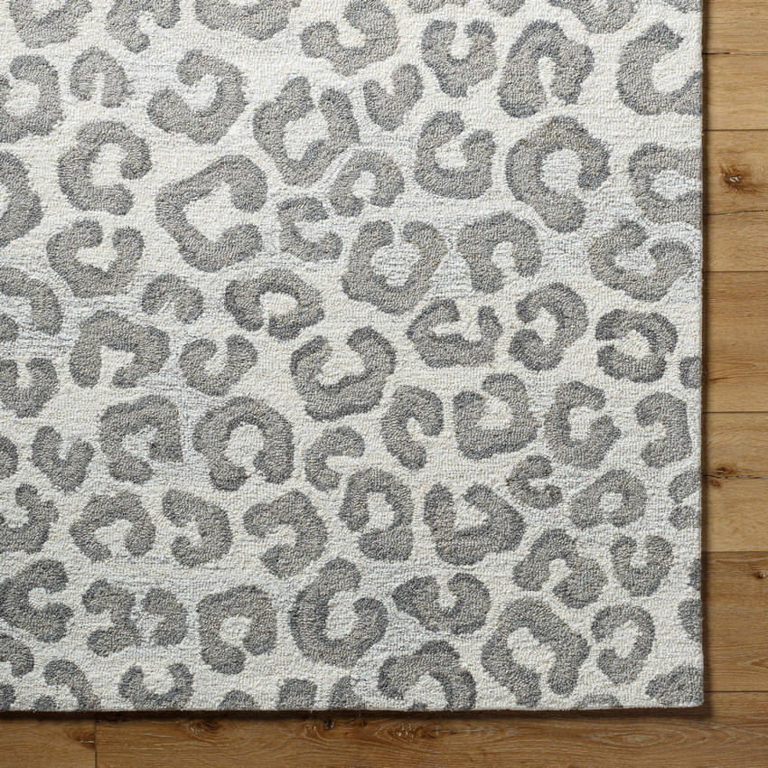 Gualberto Modern Light Silver Area Rug