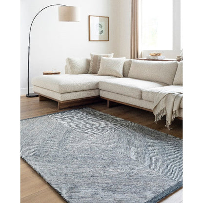Montel Modern Cream/Black Area Rug