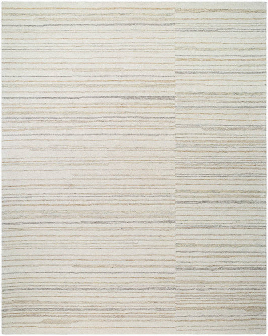 Brandan Modern Light Silver Area Rug