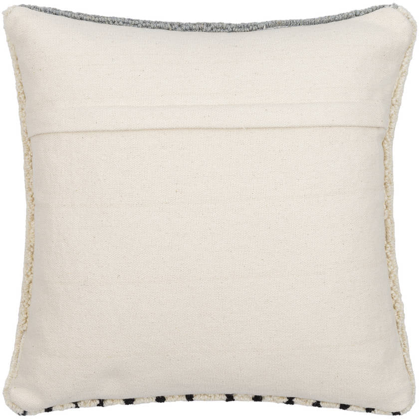Athina Light Silver Pillow Cover
