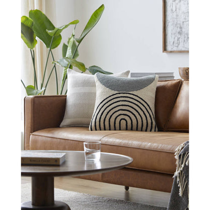 Athina Light Silver Pillow Cover