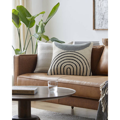Athina Light Silver Pillow Cover