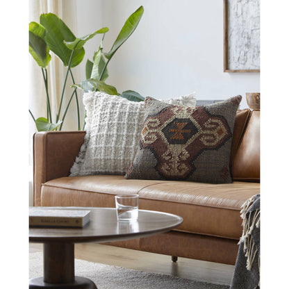 Kimberlly Chocolate Pillow Cover
