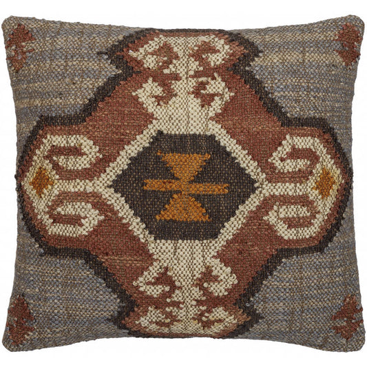 Kimberlly Chocolate Pillow Cover