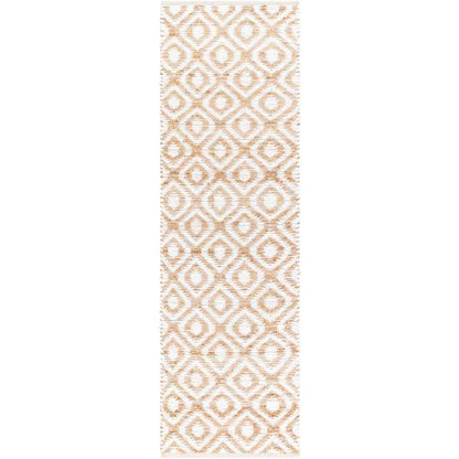 Diandria Modern White/Tan Area Rug