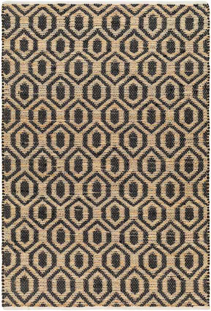 Diandria Modern Tan/Black Area Rug