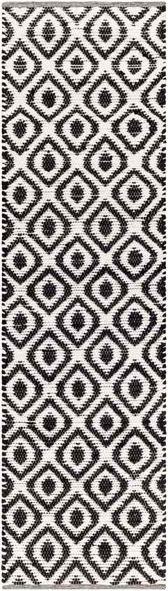 Diandria Modern Black/Ivory Area Rug