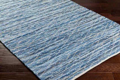 Devone Modern Light Blue Area Rug