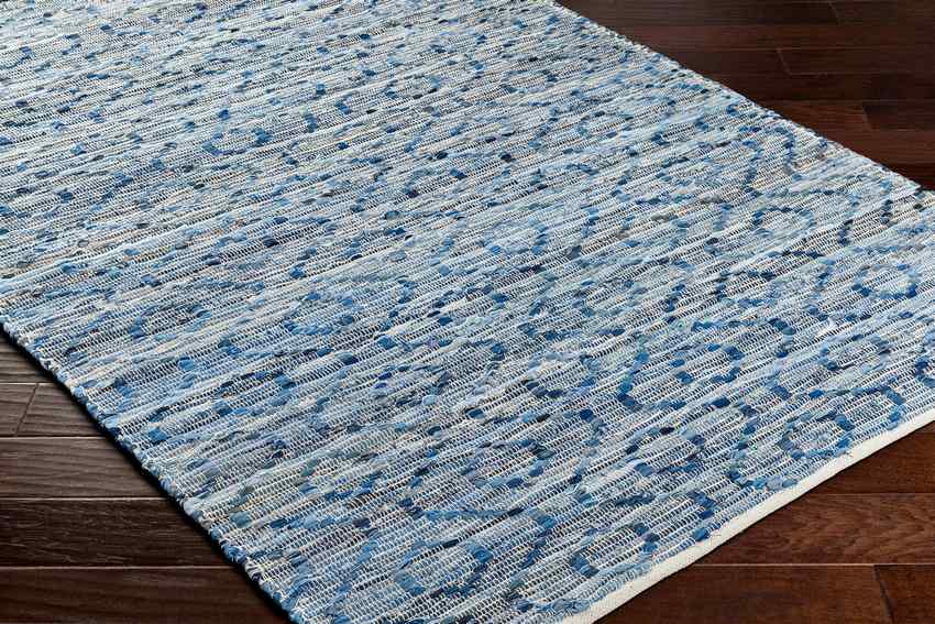 Ndrew Modern Dark Blue Area Rug