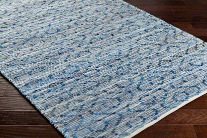 Ndrew Modern Dark Blue Area Rug