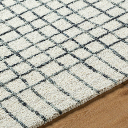 Edinburg Modern Off-White Area Rug